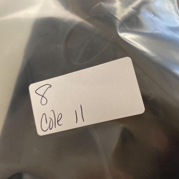 Cole Haan Shoes Mens 11 B Black Suede Derby Lace Up Dress F2183 Made in Brazil - Picture 13 of 13